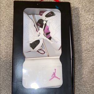 Jordan shoe and matching hat set